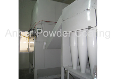 Small-diameter cyclone powder separator